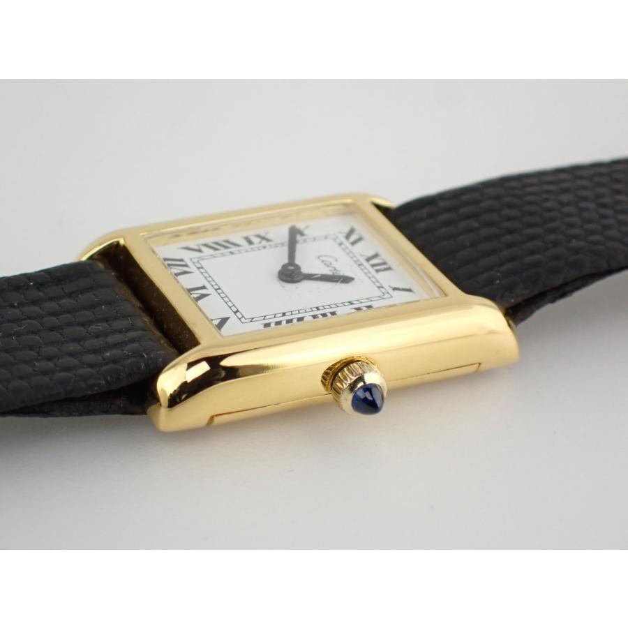 カルティエ 希少 初期 マストタンク SM 手巻き ホワイト文字盤 新品仕上げ済 | TANK（Cartier） | 02