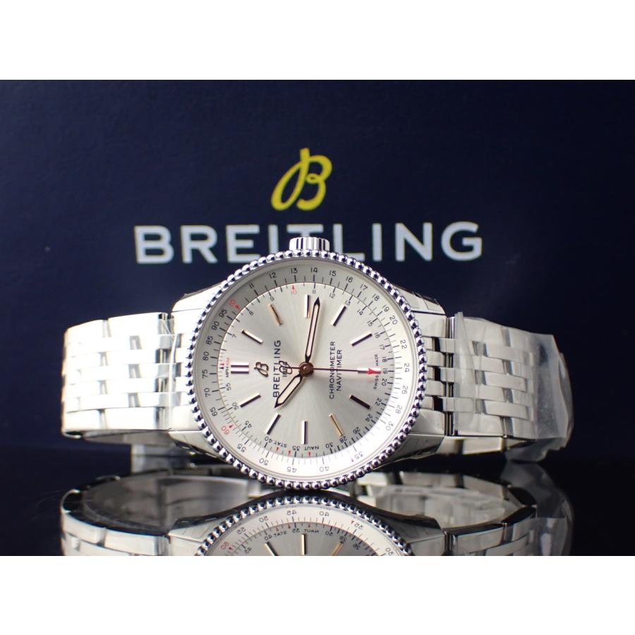 ナビタイマー ブライトリング オートマチック 35 A17395F41G1A1(A17395  