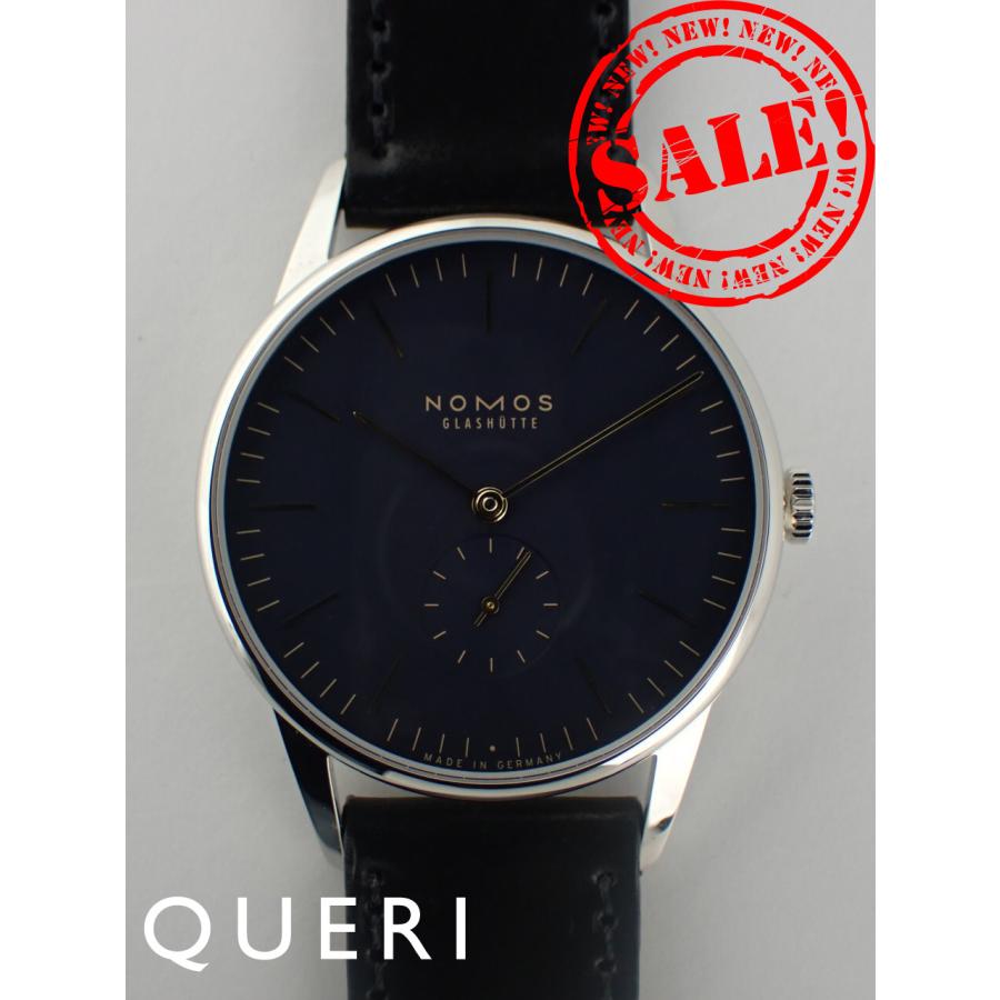 ノモス オリオン 38 ミッドナイトブルー OR1A3BL238 新品 | NOMOS GLASHUETTE
