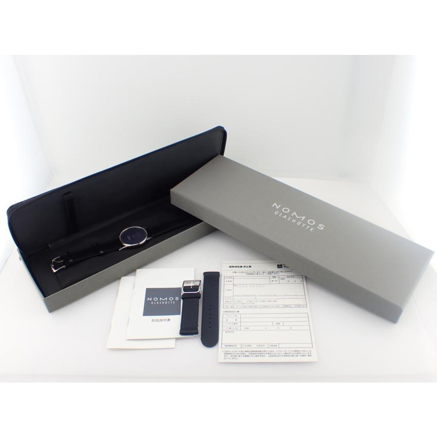 ノモス オリオン 38 ミッドナイトブルー OR1A3BL238 新品 | NOMOS GLASHUETTE | 10