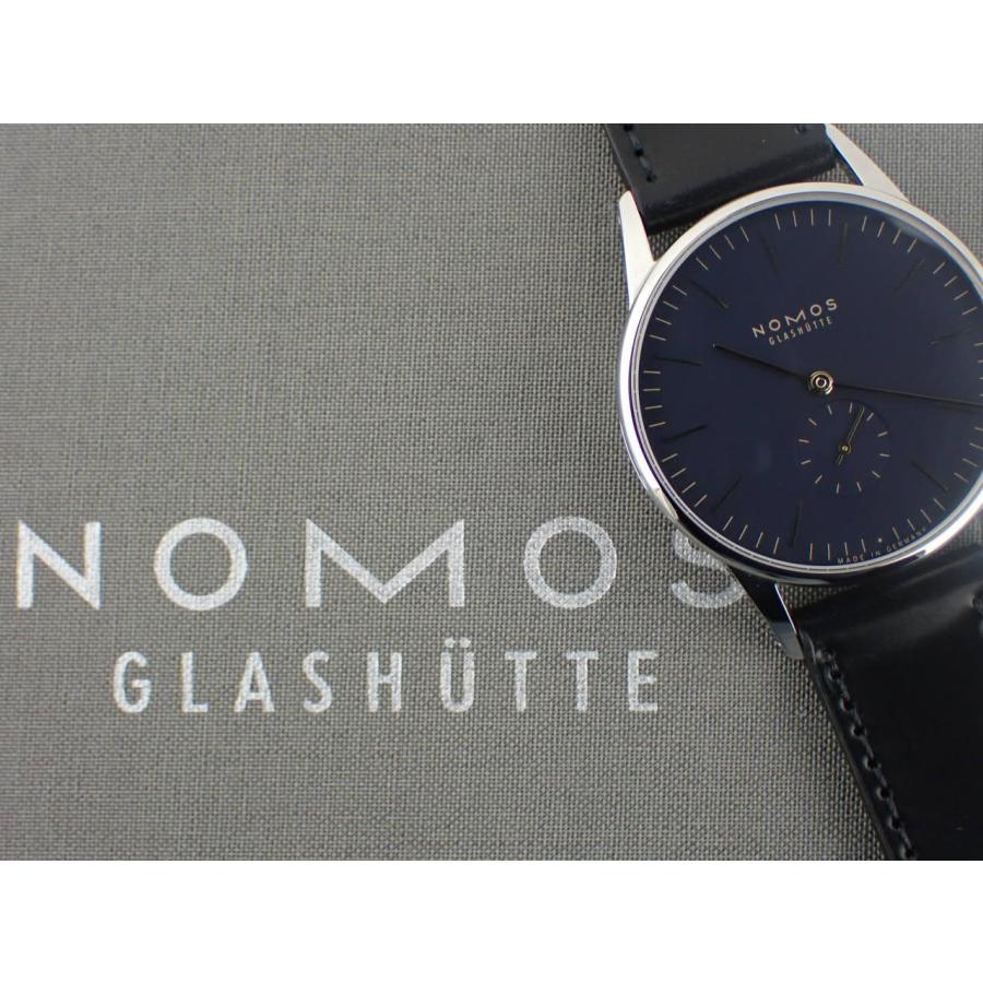 ノモス オリオン 38 ミッドナイトブルー OR1A3BL238 新品 | NOMOS GLASHUETTE | 11