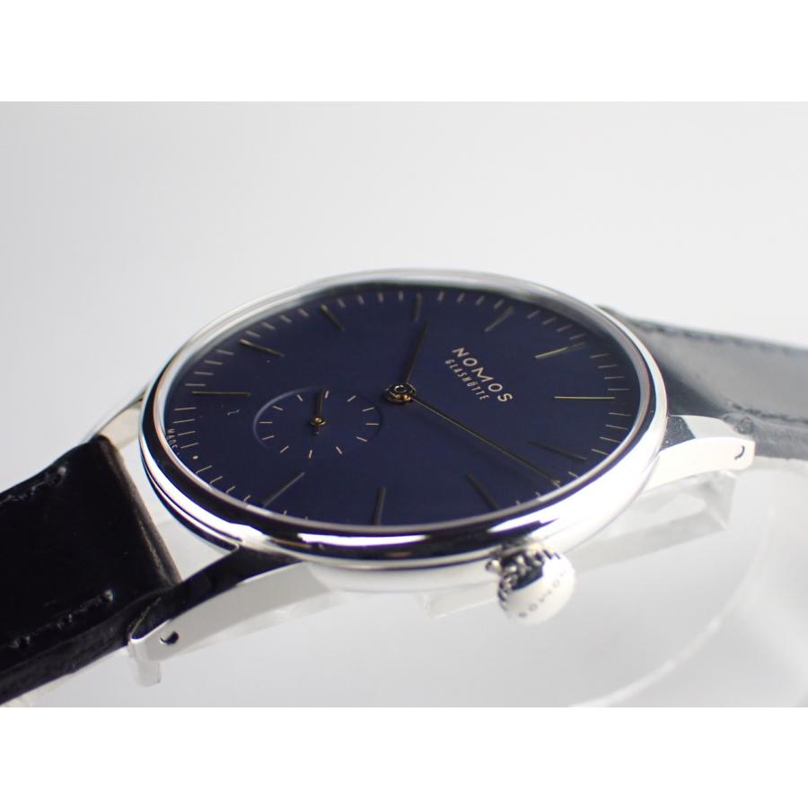 ノモス オリオン 38 ミッドナイトブルー OR1A3BL238 新品 | NOMOS GLASHUETTE | 02