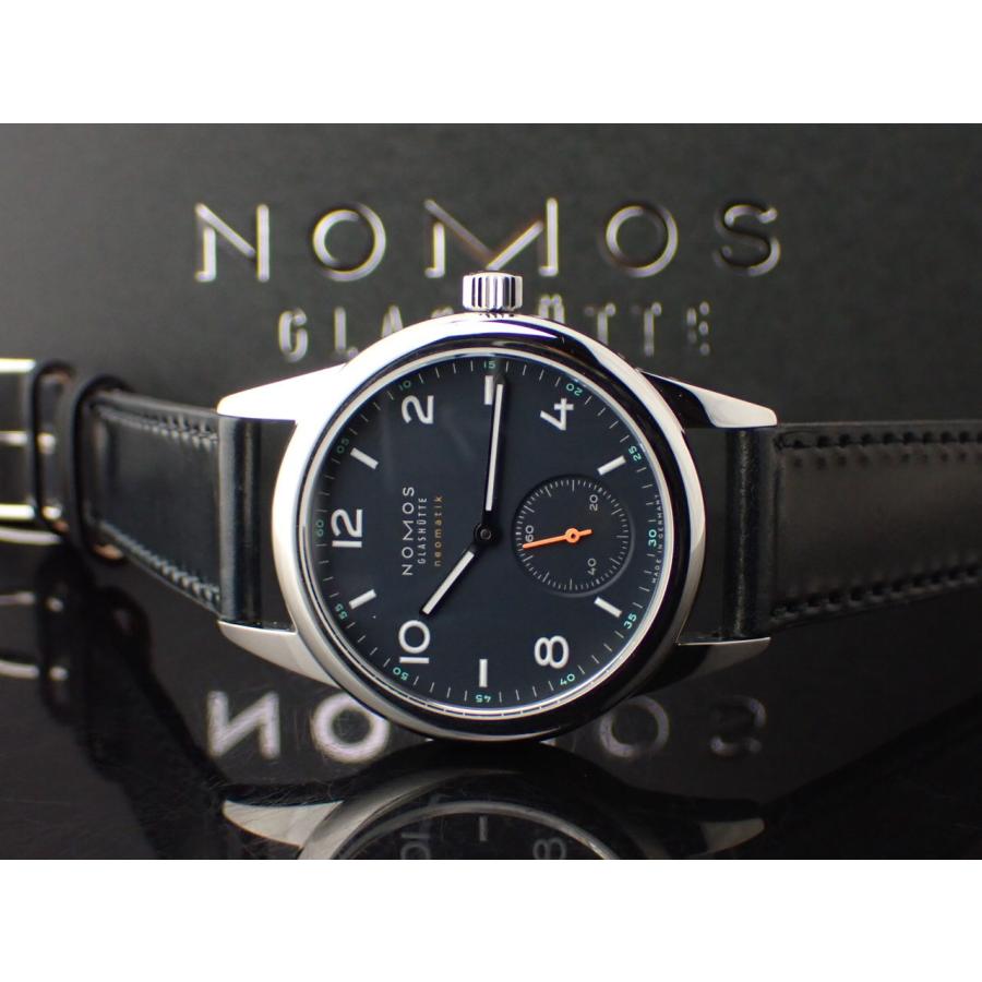 ノモス クラブ ネオマティック ブラック文字盤 CL130011AT2 新品 | NOMOS GLASHUETTE | 13
