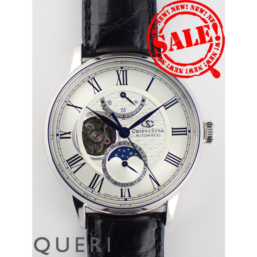 オリエント メカニカルムーンフェイズ パワーリザーブ メンズ  ホワイトダイヤル RK-AY0101S新品 | ORIENT