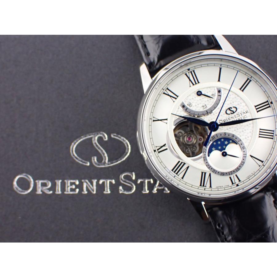 オリエント メカニカルムーンフェイズ パワーリザーブ メンズ  ホワイトダイヤル RK-AY0101S新品 | ORIENT | 11