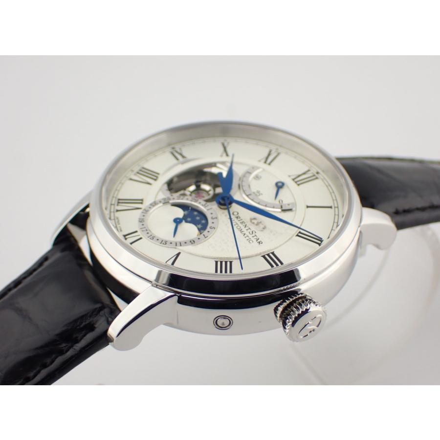 オリエント メカニカルムーンフェイズ パワーリザーブ メンズ  ホワイトダイヤル RK-AY0101S新品 | ORIENT | 02