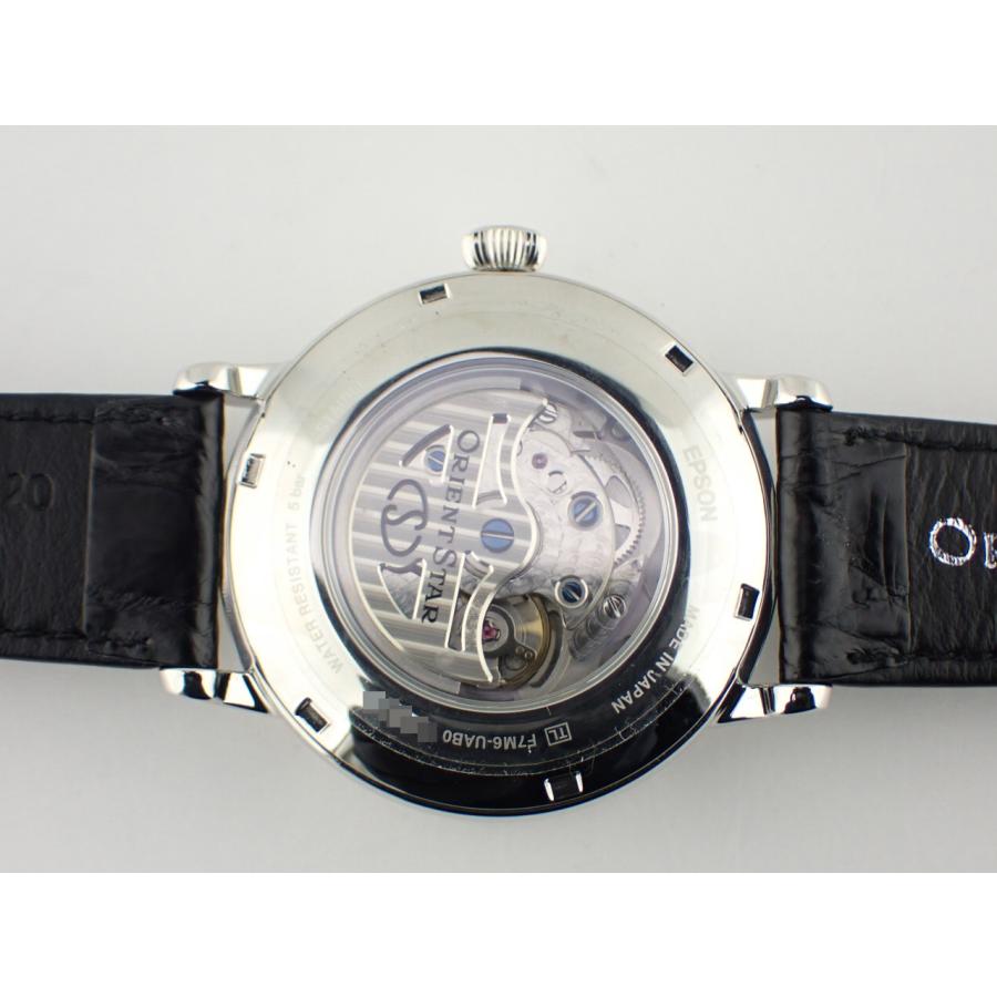 オリエント メカニカルムーンフェイズ パワーリザーブ メンズ  ホワイトダイヤル RK-AY0101S新品 | ORIENT | 07