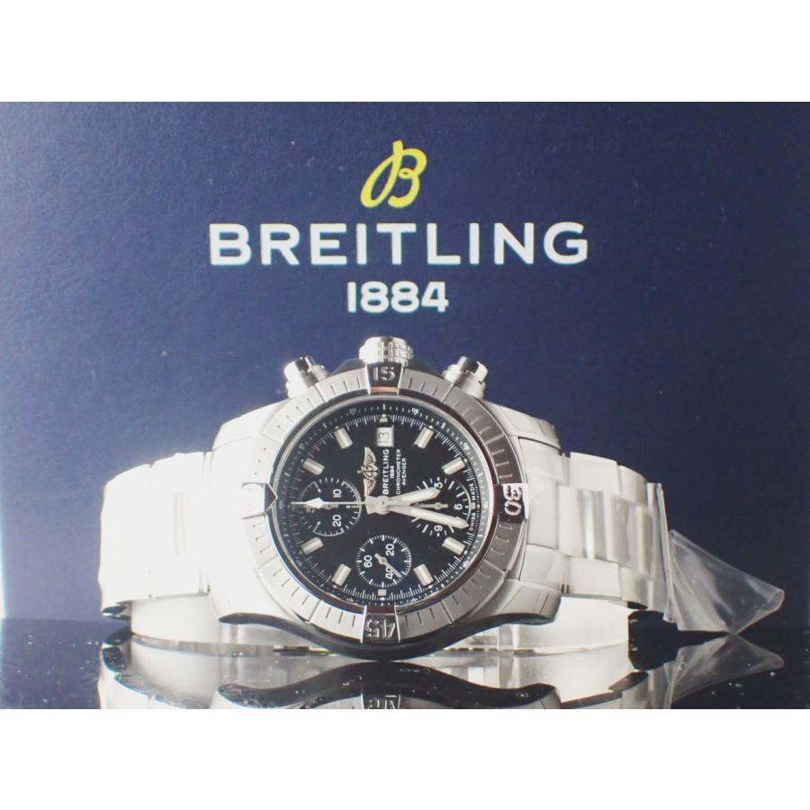 ブライトリング アベンジャー クロノグラフ 43 ブラック文字盤  