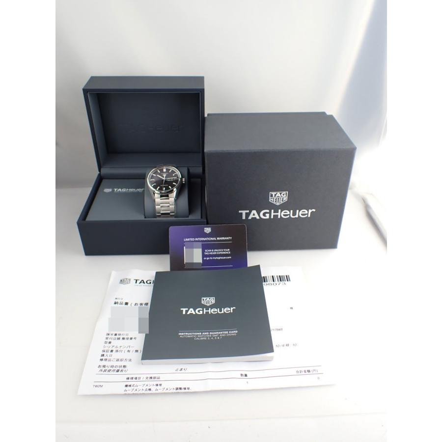 タグホイヤー カレラ キャリバー5 デイデイト ブラック文字盤WBN2010.BA0640 未使用 | TAG HEUER | 11