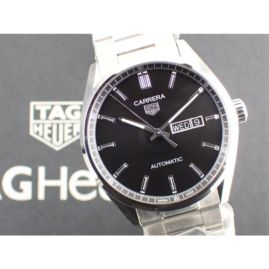 タグホイヤー カレラ キャリバー5 デイデイト ブラック文字盤WBN2010.BA0640 未使用 | TAG HEUER | 12