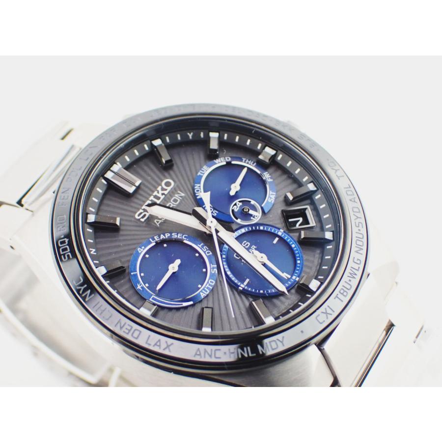 【SEIKO/セイコー】 アストロン　ネクスター　GPS電波ソーラー SBXC119(5X53-0BV0)  腕時計 チタン ソーラー電波 黒青文字盤 メンズ【中古】【真子質店】【GD】【IITT】 SEIKO/セイコー】 アストロン ネクスター GPS電波ソーラー SBXC119