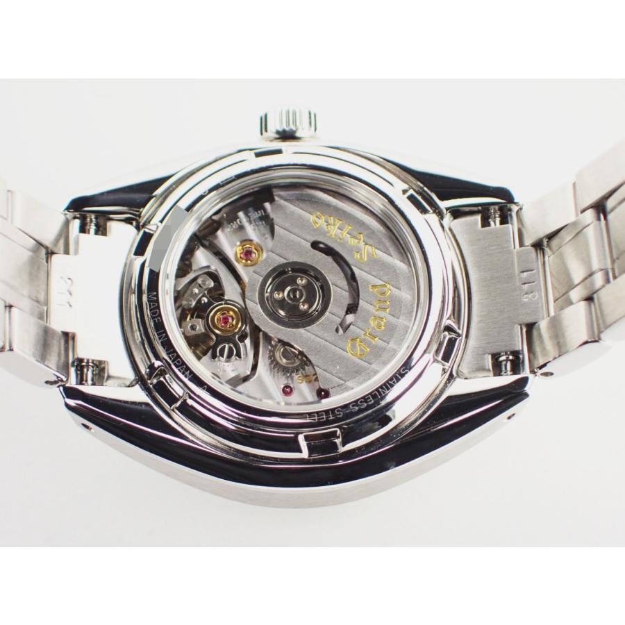 グランドセイコー Grand Seiko 腕時計 ヘリテージコレクション STGK009/9S27-00F0 ホワイトシェル文字盤 デイト 裏スケ SS 自動巻き 【箱・保付き】 【中古】 グランドセイコー Grand Seiko 腕時計 ヘリテージコレクション STGK009