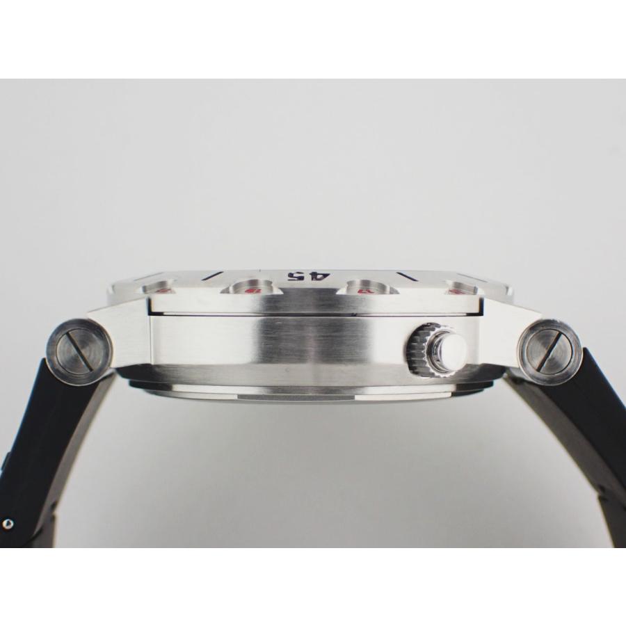 ブルガリ 生産終了 ディアゴノ スクーバ GMT ブラック文字盤 SD38SGMT 新品仕上げ済 | BVLGARI | 06