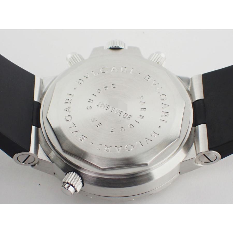 ブルガリ 生産終了 ディアゴノ スクーバ GMT ブラック文字盤 SD38SGMT 新品仕上げ済 | BVLGARI | 07