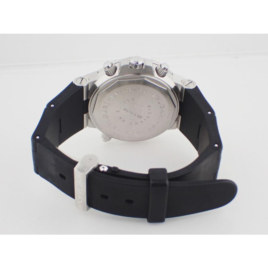 ブルガリ 生産終了 ディアゴノ スクーバ GMT ブラック文字盤 SD38SGMT 新品仕上げ済 | BVLGARI | 09