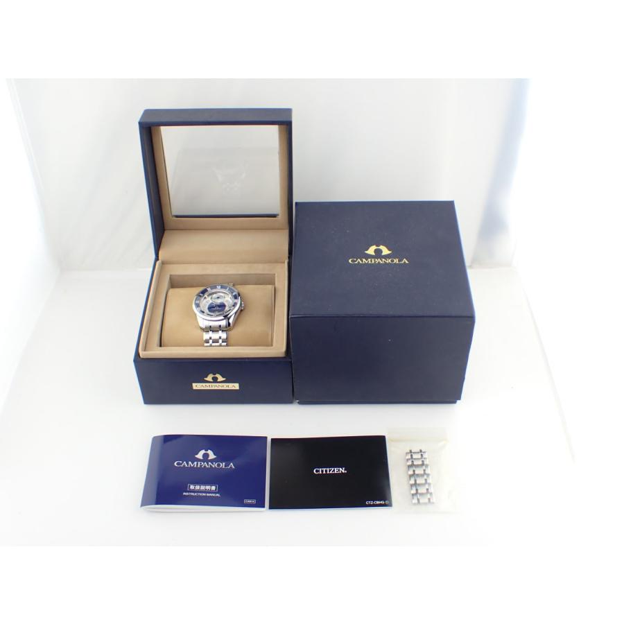 シチズン カンパノラ エコドライブ フレキシブルソーラー  紺瑠璃 BU0020-54A(8730-T019056) 中古 | CAMPANOLA | 10