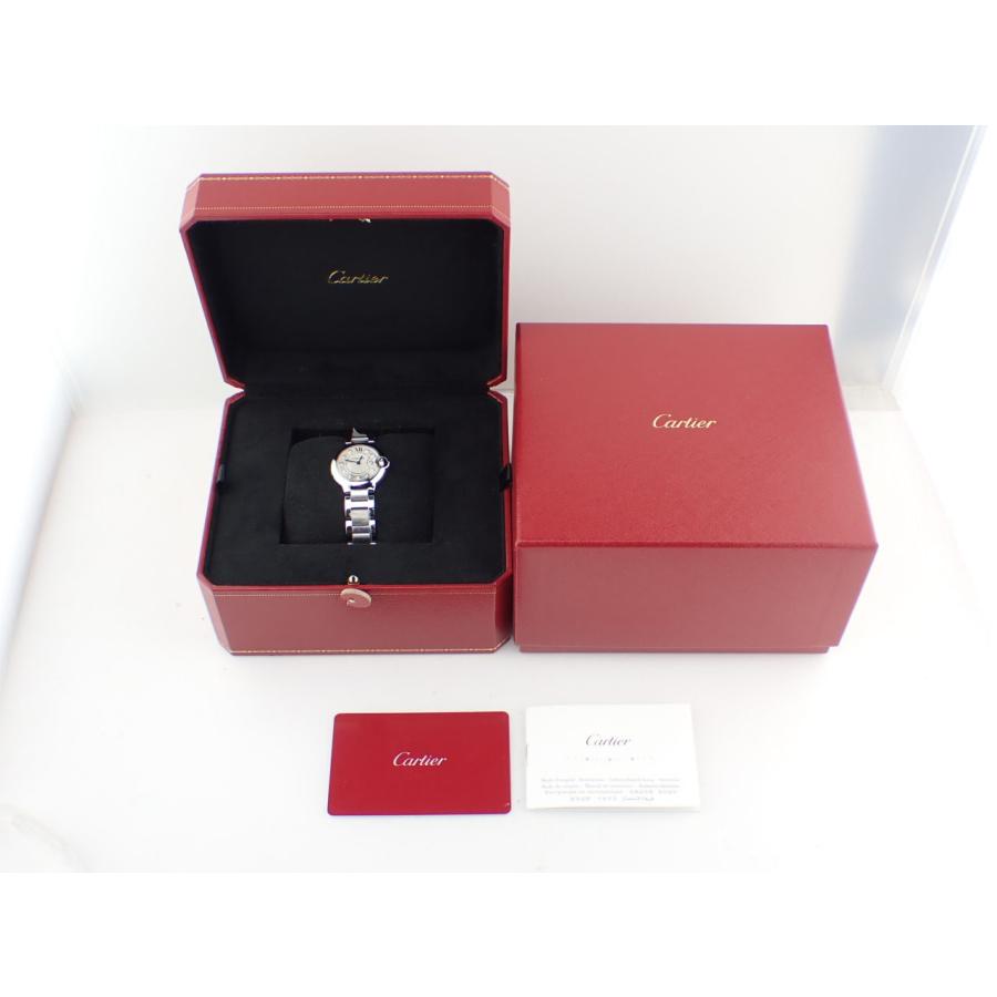 カルティエ バロンブルー クォーツ レディース シルバー文字盤 WE902073 新品仕上げ済 | Cartier | 10