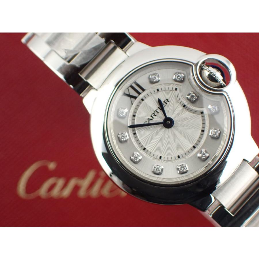 カルティエ バロンブルー クォーツ レディース シルバー文字盤 WE902073 新品仕上げ済 | Cartier | 11