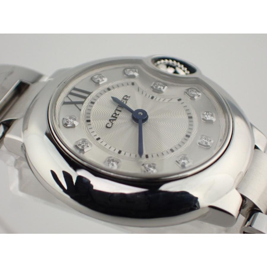カルティエ バロンブルー クォーツ レディース シルバー文字盤 WE902073 新品仕上げ済 | Cartier | 01