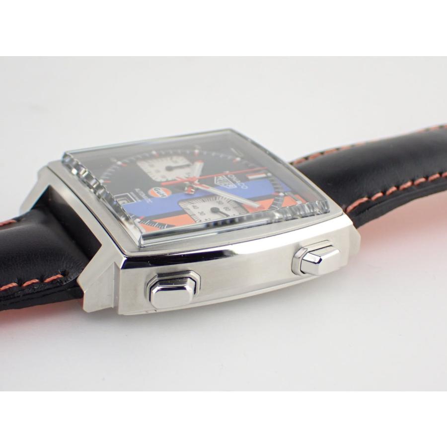 タグホイヤー モナコ キャリバー11 ガルフスペシャルエディション CAW211R.FC6401 新品仕上げ済 | モナコ | 02