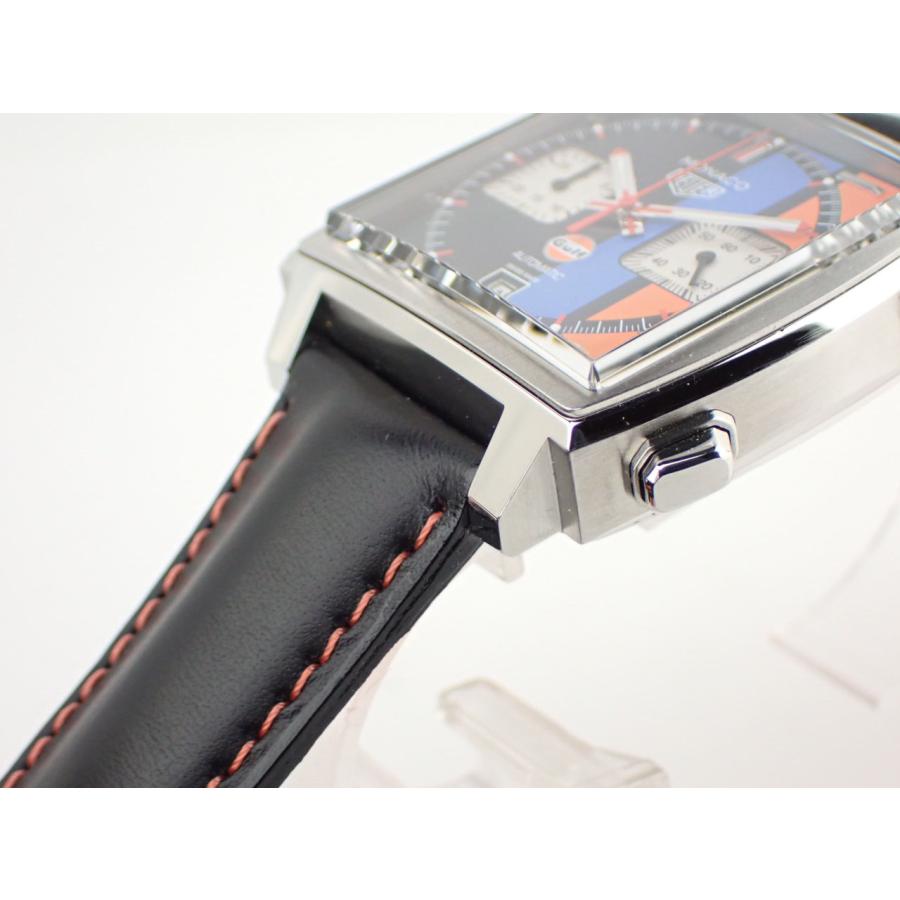 タグホイヤー モナコ キャリバー11 ガルフスペシャルエディション CAW211R.FC6401 新品仕上げ済 | モナコ | 03