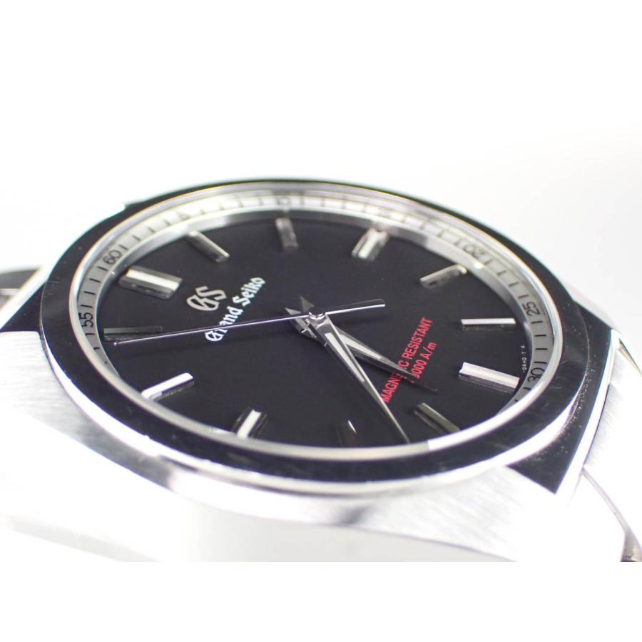 セイコ Grand Seiko グランドセイコ― 9Fクォーツ 強化耐磁モデル ブラック文字