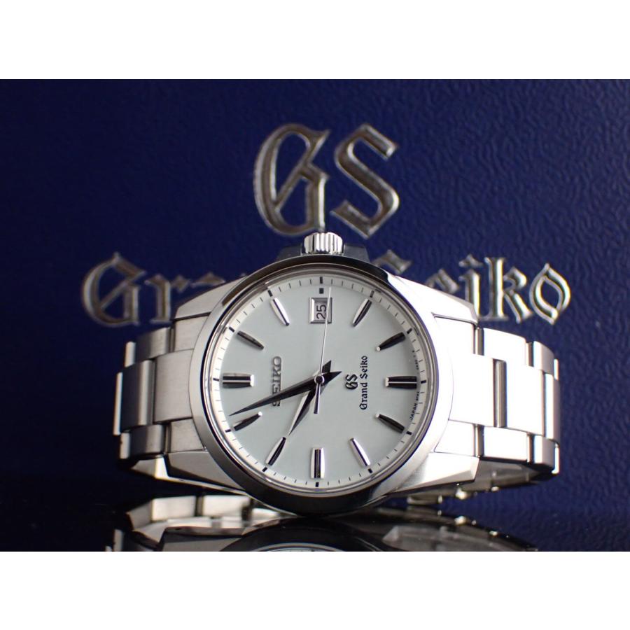 Grand Seiko グランドセイコ― クォーツ デイト シルバー文字盤 Grand Seiko グランドセイコ― クォーツ デイト シルバー文字盤