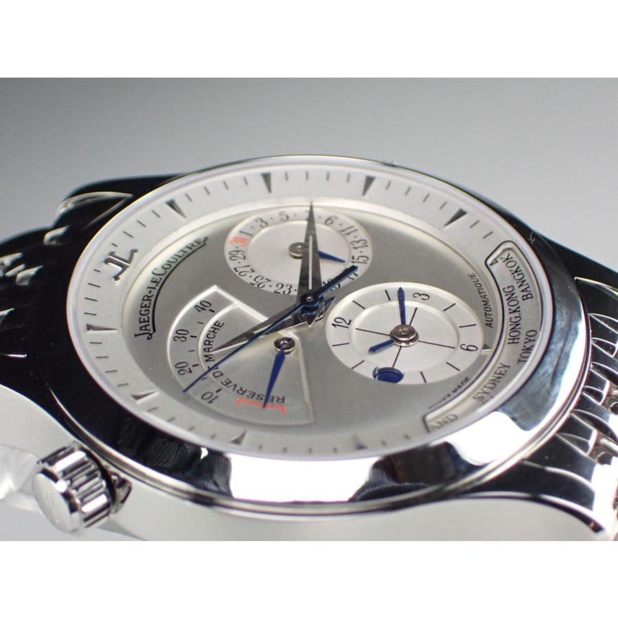 ジャガールクルト マスタージオグラフィーク 生産終了 シルバー文字盤 メンズ Q1428120(142.8.92) 新品仕上げ済 | JAEGER-LECOULTRE | 01