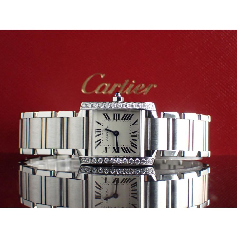 カルティエ タンク フランセーズ SM シルバー文字盤 W4TA0008 新品仕上げ済 | TANK（Cartier） | 12
