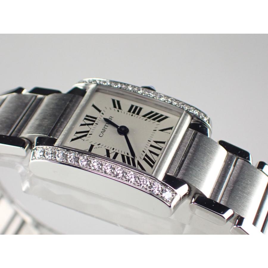 カルティエ タンク フランセーズ SM シルバー文字盤 W4TA0008 新品仕上げ済 | TANK（Cartier） | 01