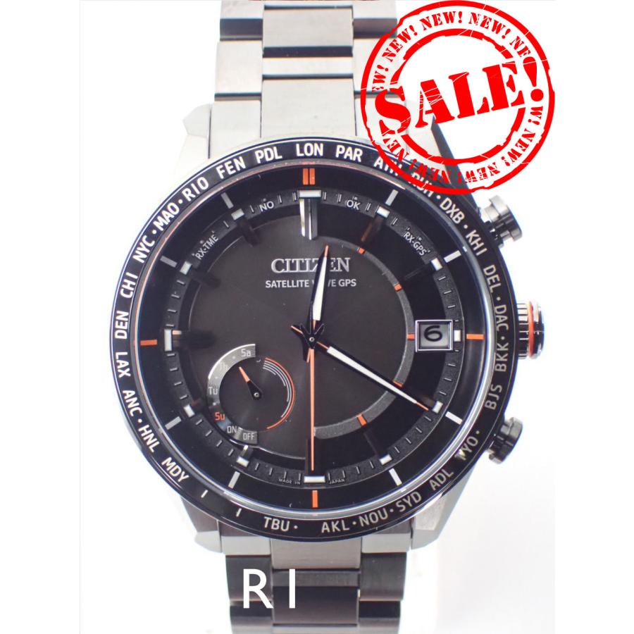 シチズン　アテッサ　アクトライン　ブラックチタンCC3085-51E ATTESA（CITIZEN） シチズン アテッサ アクトライン チタンモデル