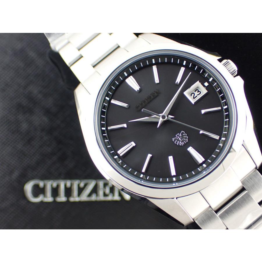 The CITIZEN シチズン ザ・シチズン 年差5秒 エコドライブ ブラック