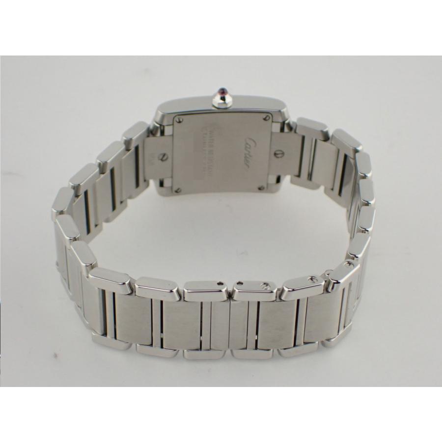 CARTIER カルティエ タンクフランセーズSM 2006年クリスマス限定モデル W51030Q3 腕時計
 ステンレススチール ピンク クオーツ レディース【中古】 Cartier】カルティエ『タンクフランセーズSM 2006年クリスマス限定