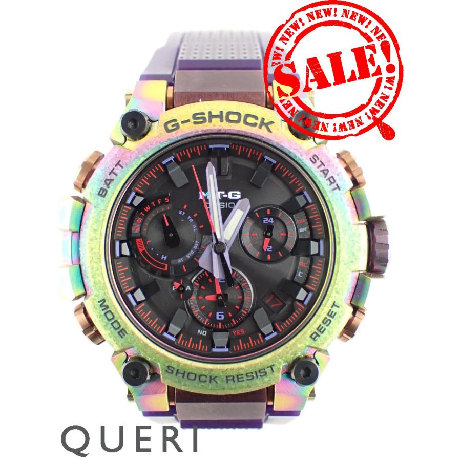 カシオ Gショック MTG-B3000シリーズ オーロラモチーフ ブラック文字盤 MTG-B3000PRB-1AJR 中古美品 | G-SHOCK