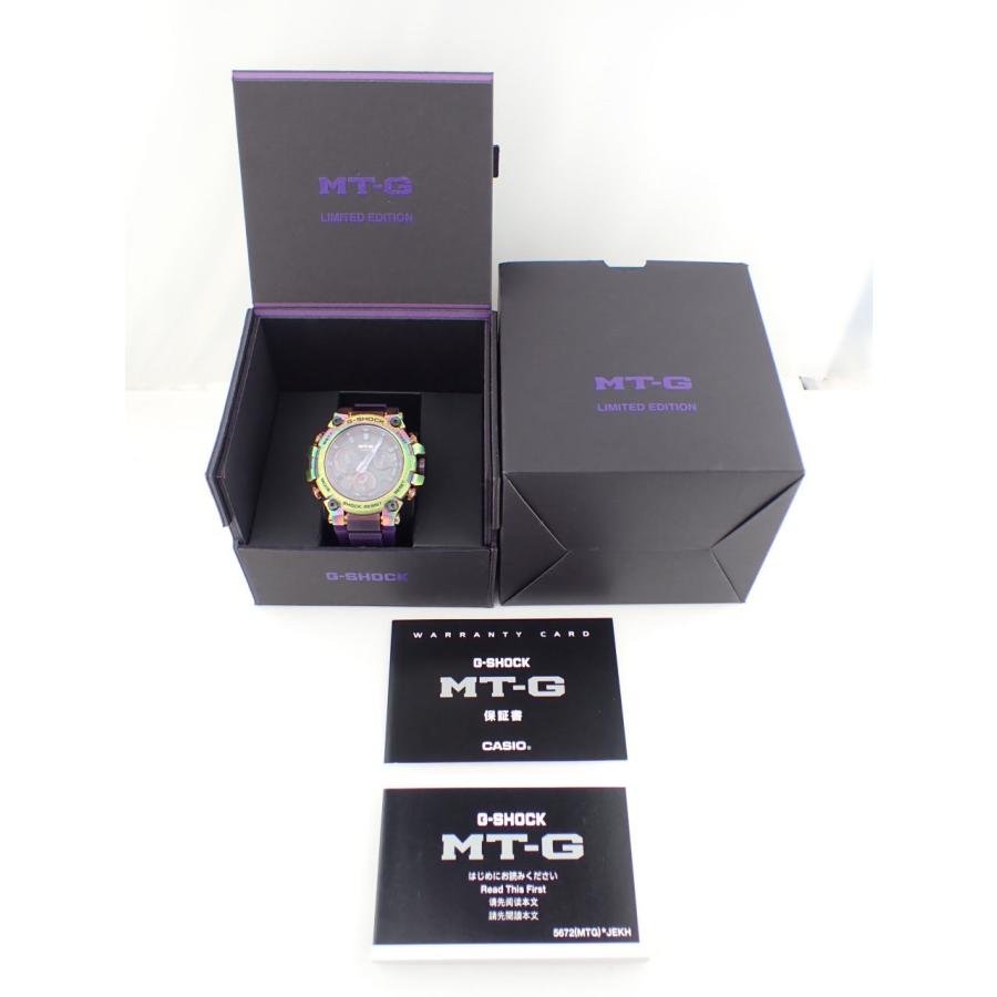 カシオ Gショック MTG-B3000シリーズ オーロラモチーフ ブラック文字盤 MTG-B3000PRB-1AJR 中古美品 | G-SHOCK | 11