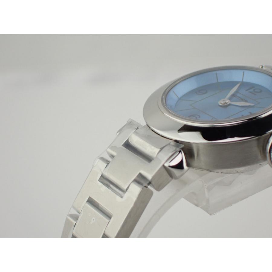 カルティエ ミスパシャ 1周年記念モデル レディース ブルー文字盤 W3140024 新品仕上げ済 | Cartier | 03