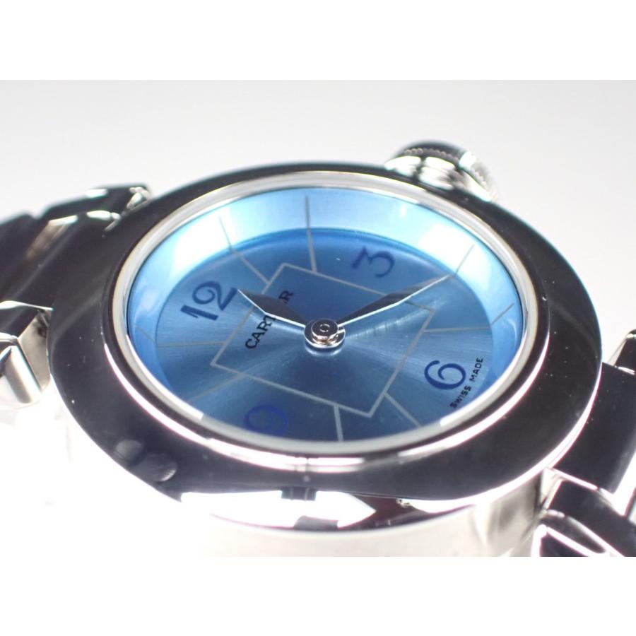 カルティエ/CARTIER/レディース時計/ミスパシャ/1周年記念/SS/ブルー/W3140024【LW407】 カルティエ ミスパシャ 1周年記念モデル W3140024 | 時計・ブランド