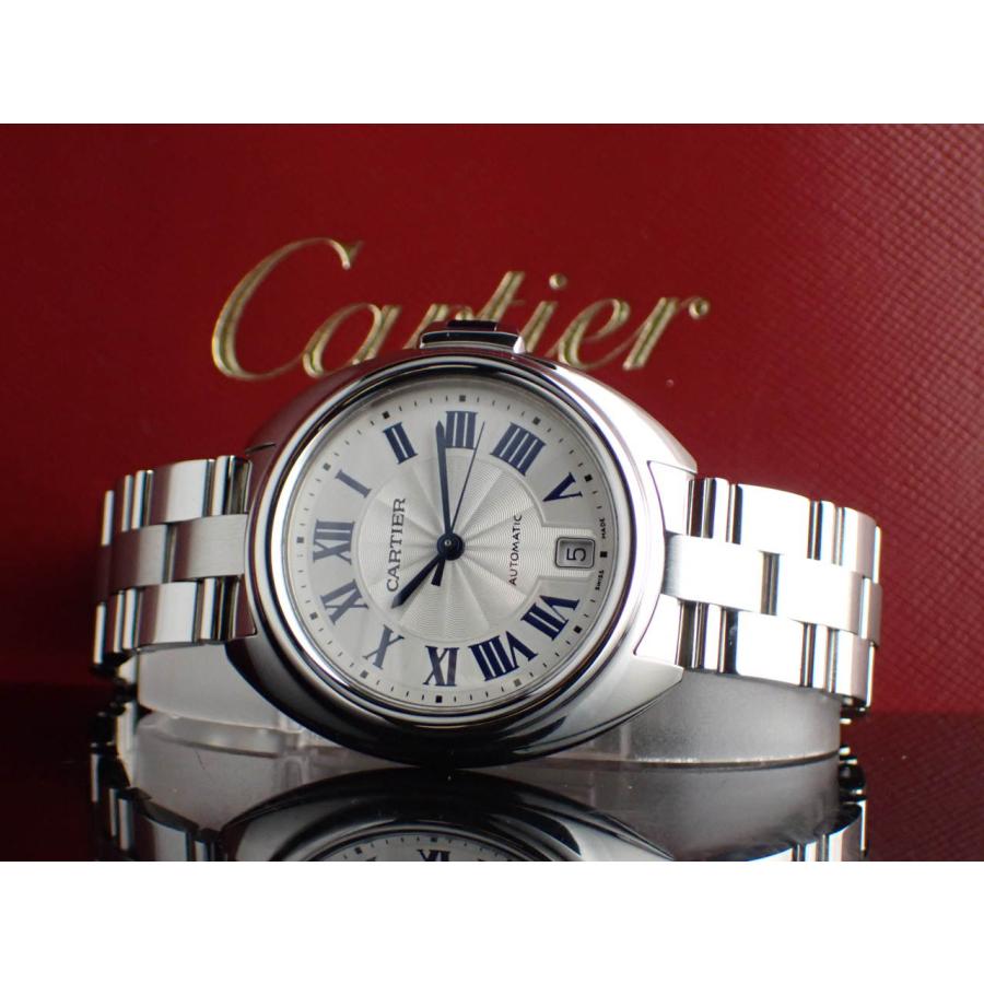 カルティエ クレ ドゥ カルティエ 35mm シルバー文字盤 WSCL0006 新品仕上げ済 | Cartier | 12