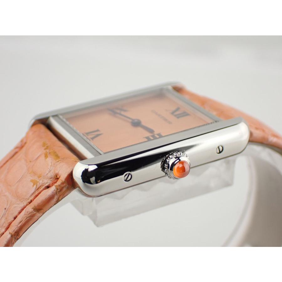 カルティエ タンクソロ SM クォーツ オレンジ文字盤 W1019455 新品仕上げ済 | TANK（Cartier） | 02