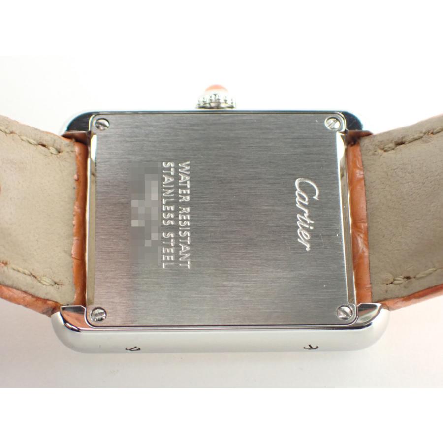 カルティエ タンクソロ SM クォーツ オレンジ文字盤 W1019455 新品仕上げ済 | TANK（Cartier） | 07
