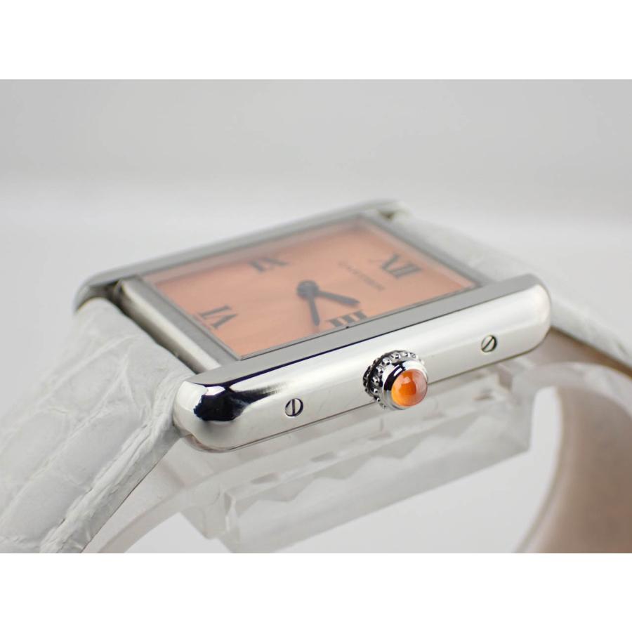 カルティエタンクソロ SMクォーツ オレンジ文字盤 限定モデルW1019455 新品仕上げ済 | TANK（Cartier） | 02