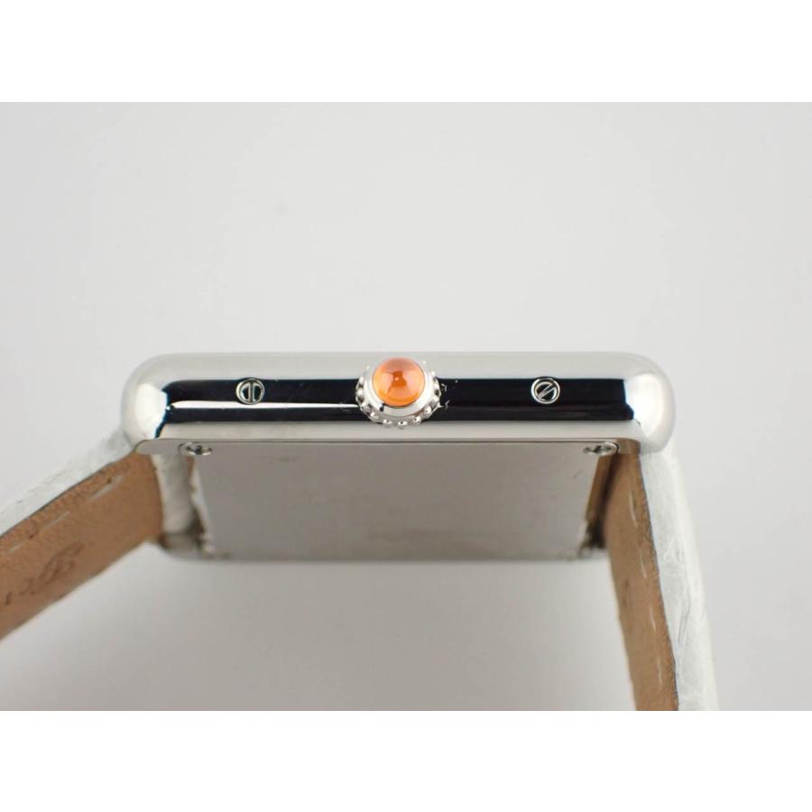 カルティエタンクソロ SMクォーツ オレンジ文字盤 限定モデルW1019455 新品仕上げ済 | TANK（Cartier） | 05