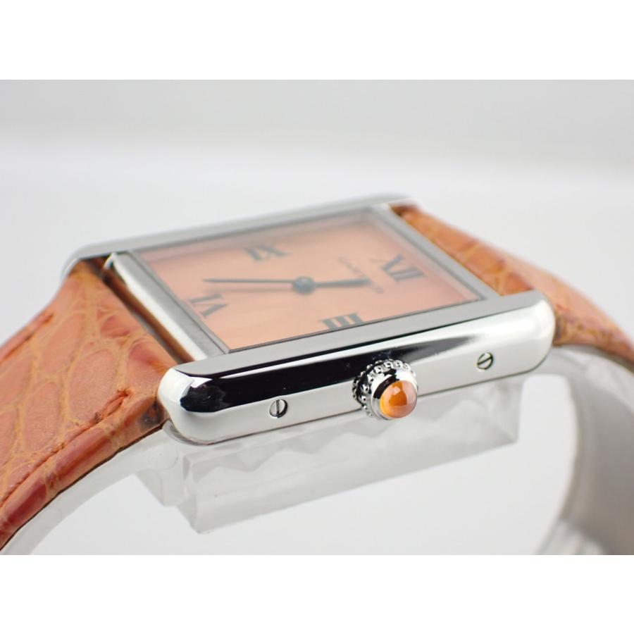カルティエ タンクソロ SM クォーツ オレンジ文字盤 W1019455 新品仕上げ済 | TANK（Cartier） | 02