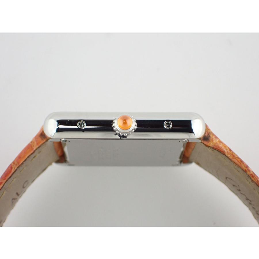 カルティエ タンクソロ SM クォーツ オレンジ文字盤 W1019455 新品仕上げ済 | TANK（Cartier） | 05
