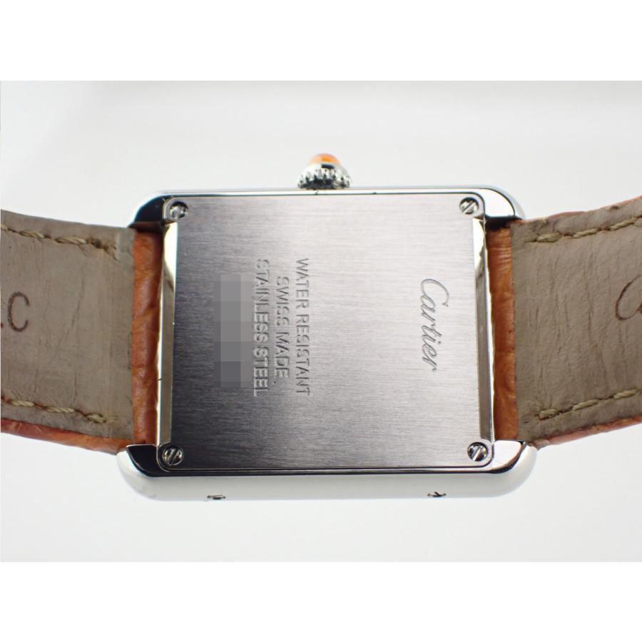 カルティエ タンクソロ SM クォーツ オレンジ文字盤 W1019455 新品仕上げ済 | TANK（Cartier） | 07