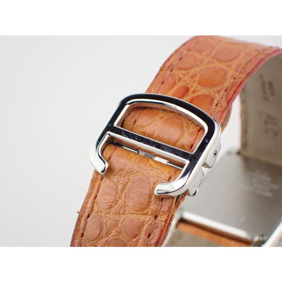 カルティエ タンクソロ SM クォーツ オレンジ文字盤 W1019455 新品仕上げ済 | TANK（Cartier） | 08