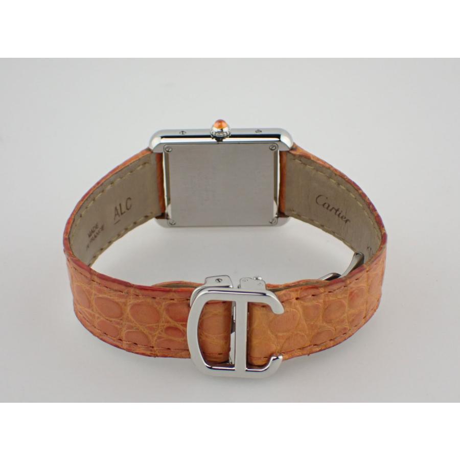カルティエ タンクソロ SM クォーツ オレンジ文字盤 W1019455 新品仕上げ済 | TANK（Cartier） | 09