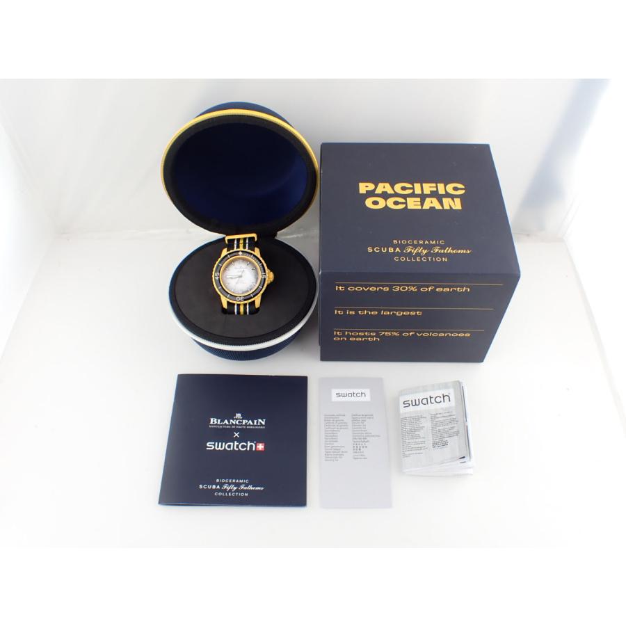 ブランパン スウォッチコラボ バイオセラミックスキューバ 50ファゾムス S035P100 中古美品 | BLANCPAIN | 11