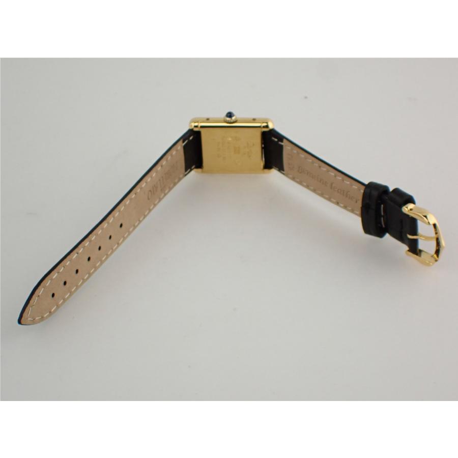Cartier（カルティエ） マストタンク SM オニキス文字盤 手巻き 新品