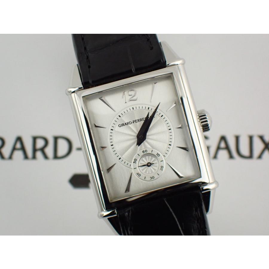 ジラールペルゴ ヴィンテージ1945 自動巻き シルバー文字盤 メンズ